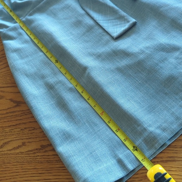 NWT Ann Taylor The Petite Tie Waist Sheath Dress in Cross Weave Size 4 Petite - Picture 9 of 12